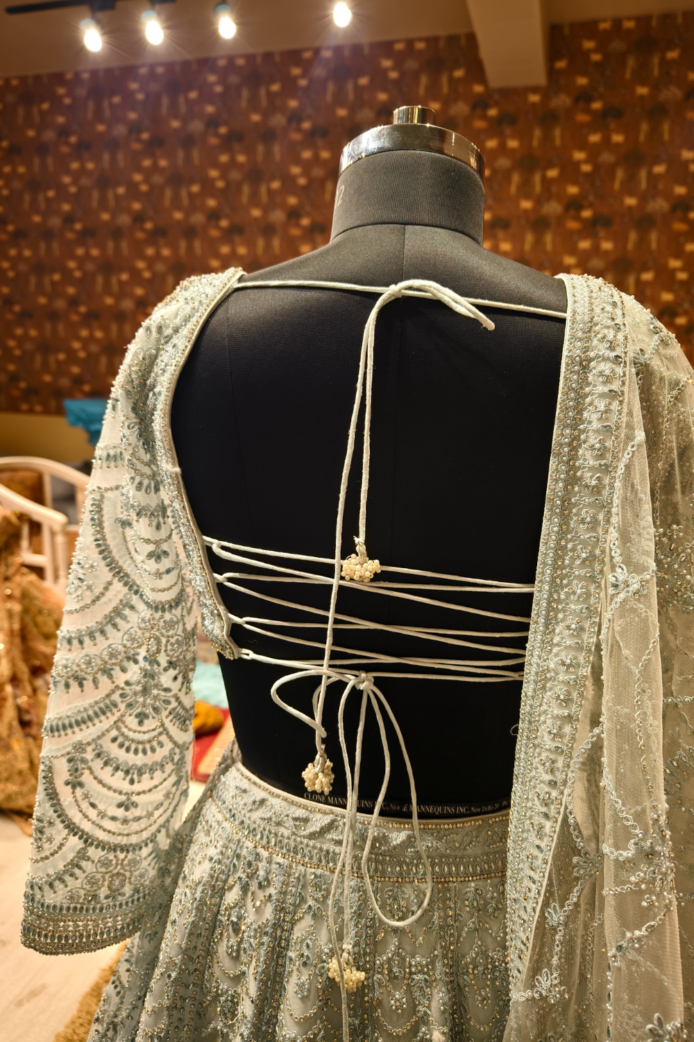 Dreamy White Embroidered Lehenga