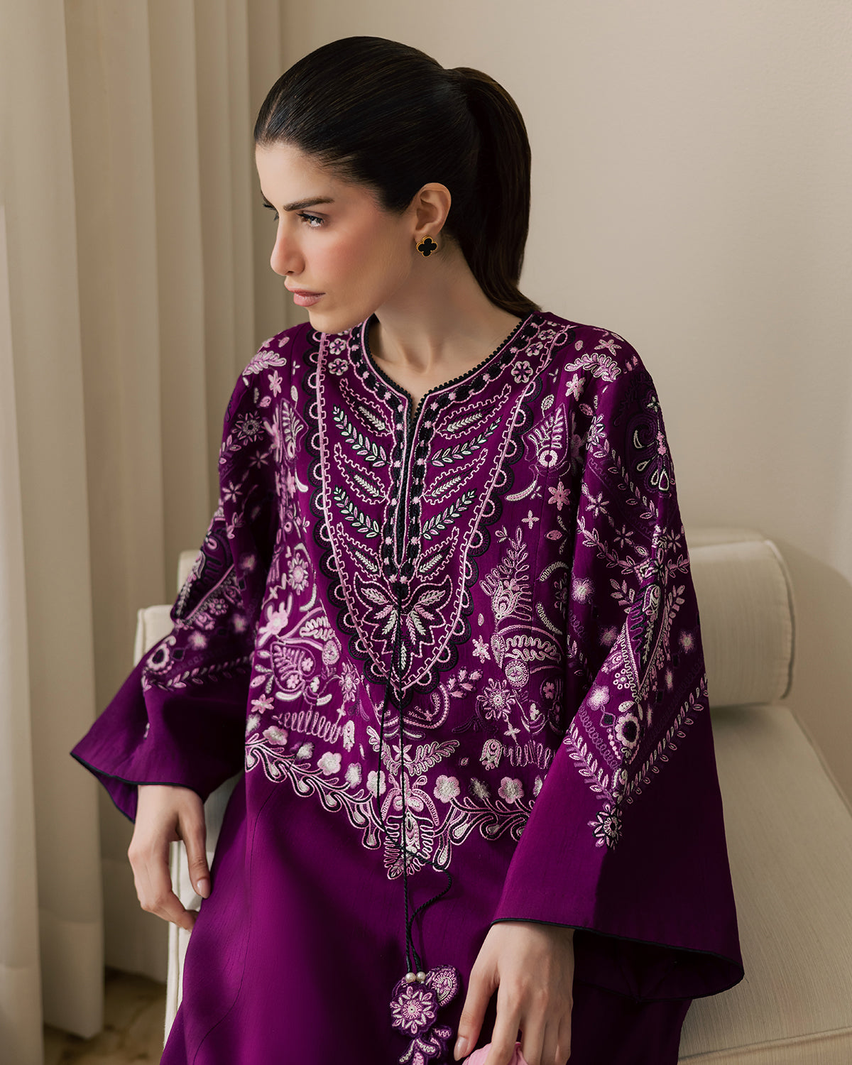 Sadaf Fawad Khan | Eva Luxury Pret 26 | Tyrian