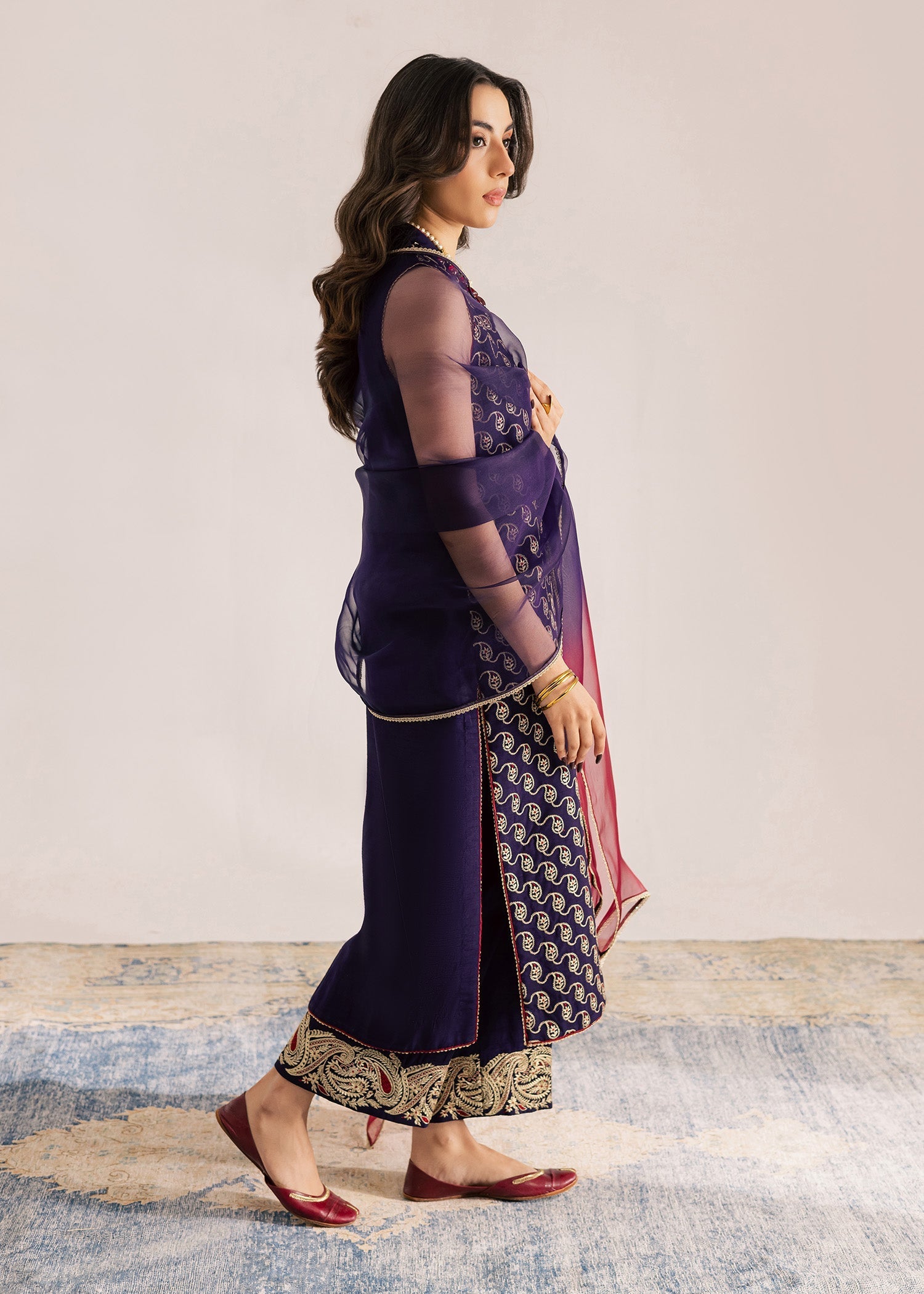 Sadaf Fawad Khan | Silk Luxury Pret 26 | Riham