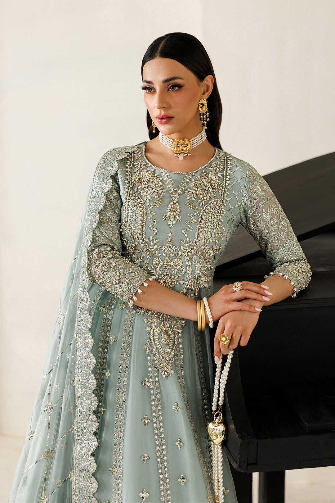 Alizeh | Aymal Luxury Bamber Chiffon | AF-BHM-4070-Sinoor
