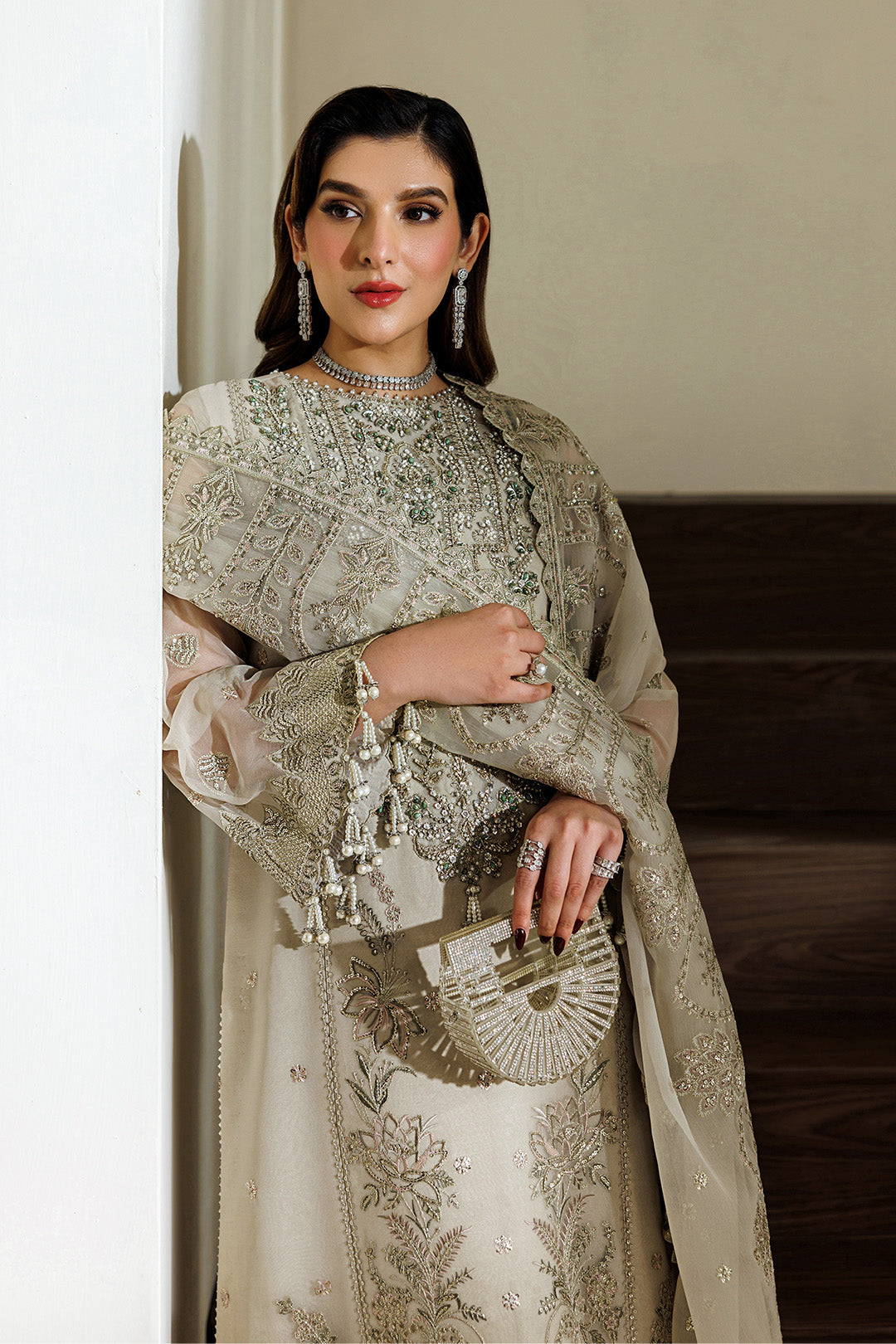 Alizeh | Aymal Luxury Bamber Chiffon | AF-BHM-4074-Navya