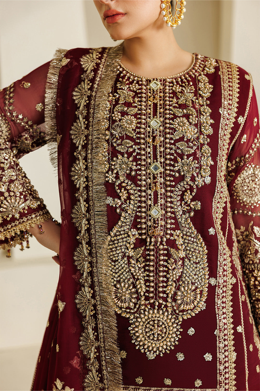 Alizeh | Aymal Luxury Bamber Chiffon | AF-BHM-4071-Lira