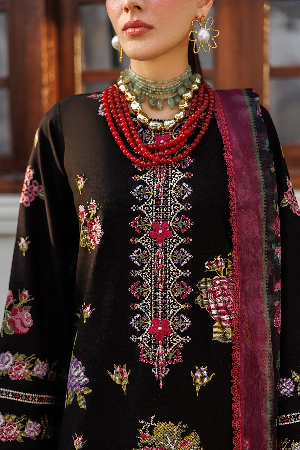 Alizeh | Eid Festive Lawn | AF-EL-7051-Vogue
