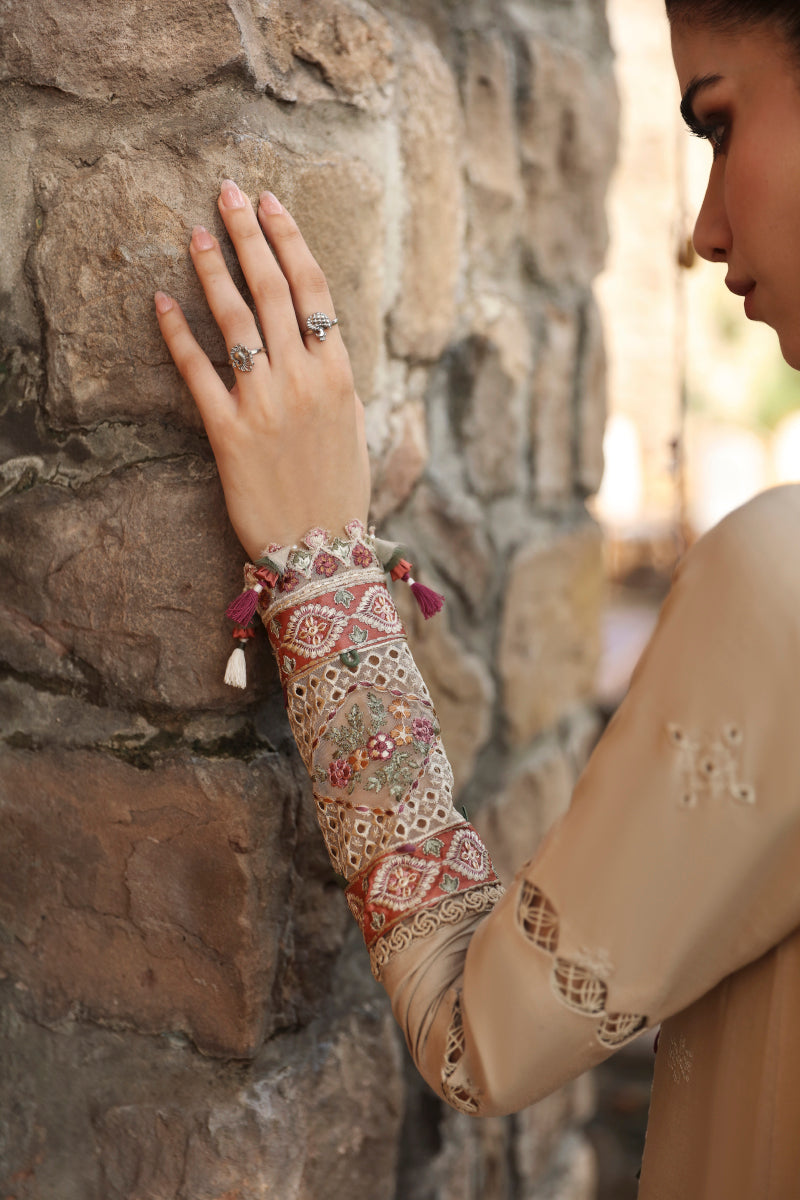 Qalamkar | Qlinekari Linen Collection | LM-11 ZIA