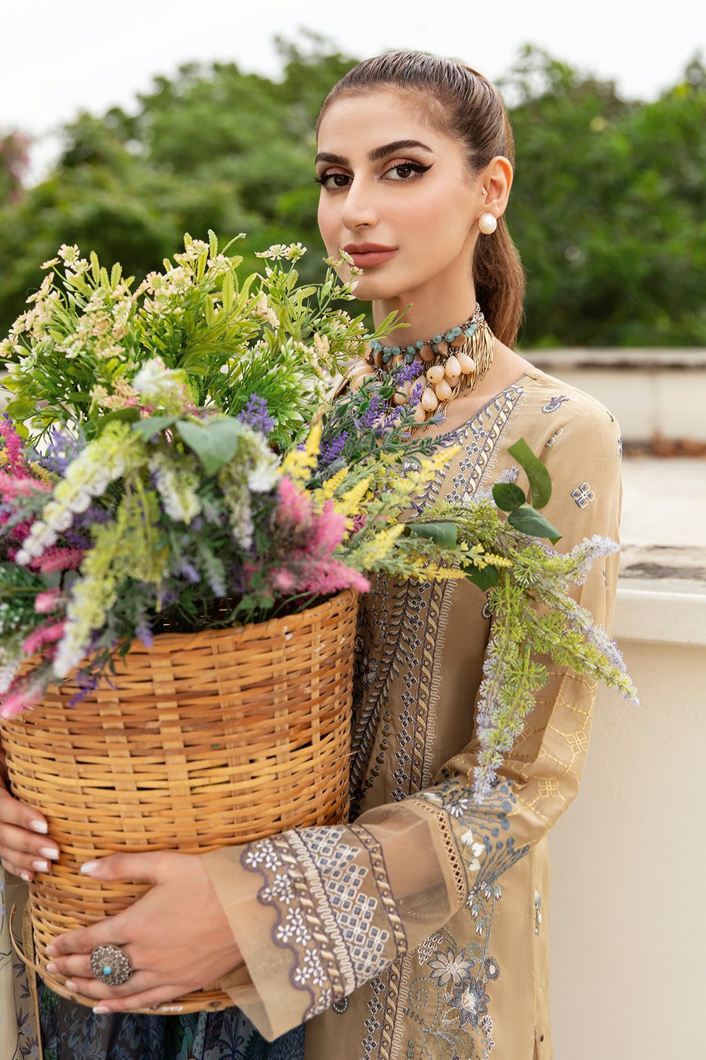 Ramsha | Riwayat Lawn Collection| Y-802
