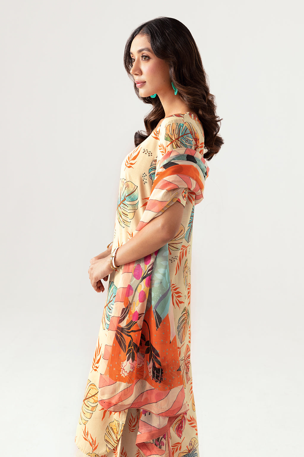 Ramsha | Pinted Lawn | RP-107
