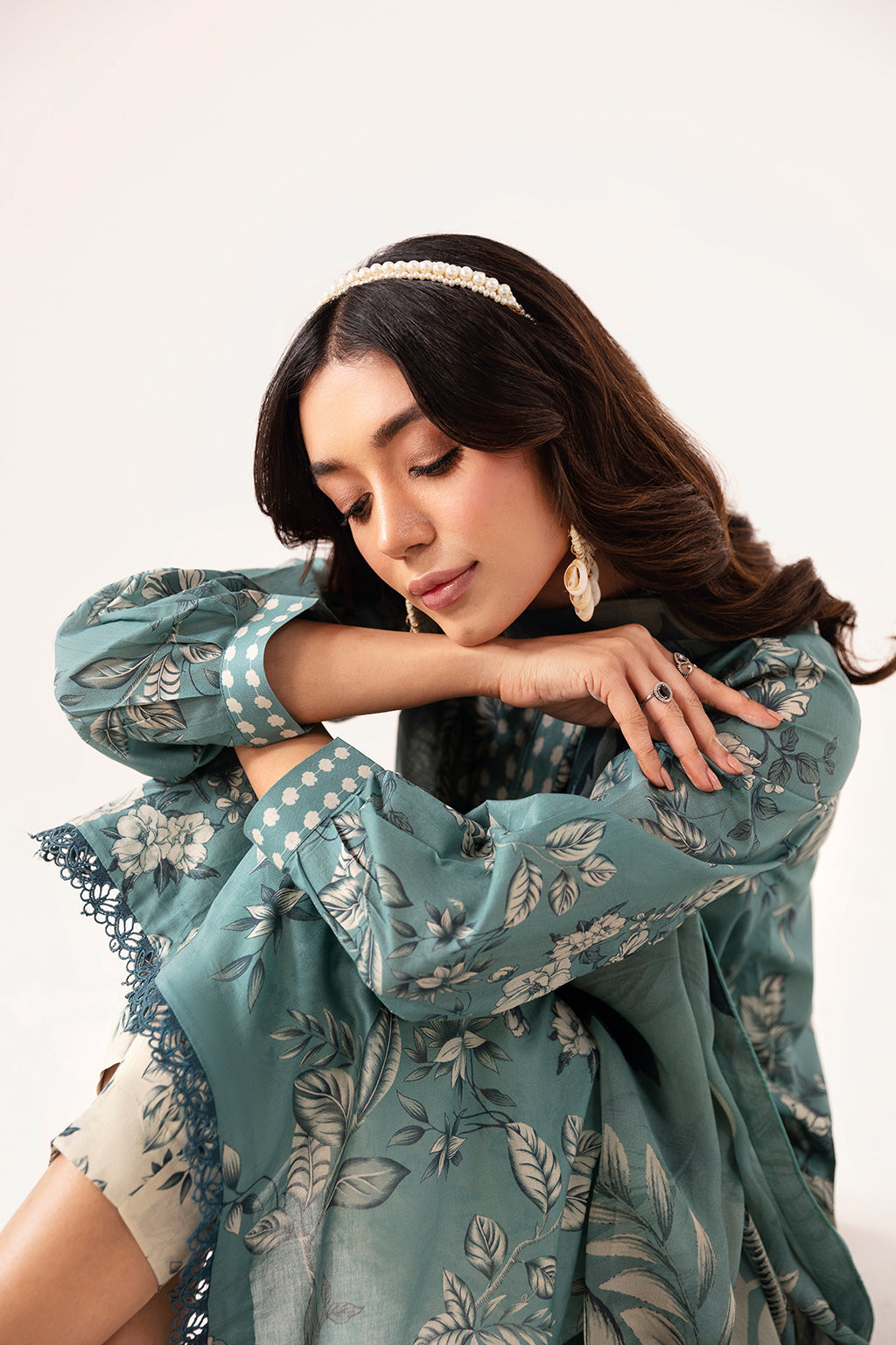 Ramsha | Pinted Lawn | RP-104