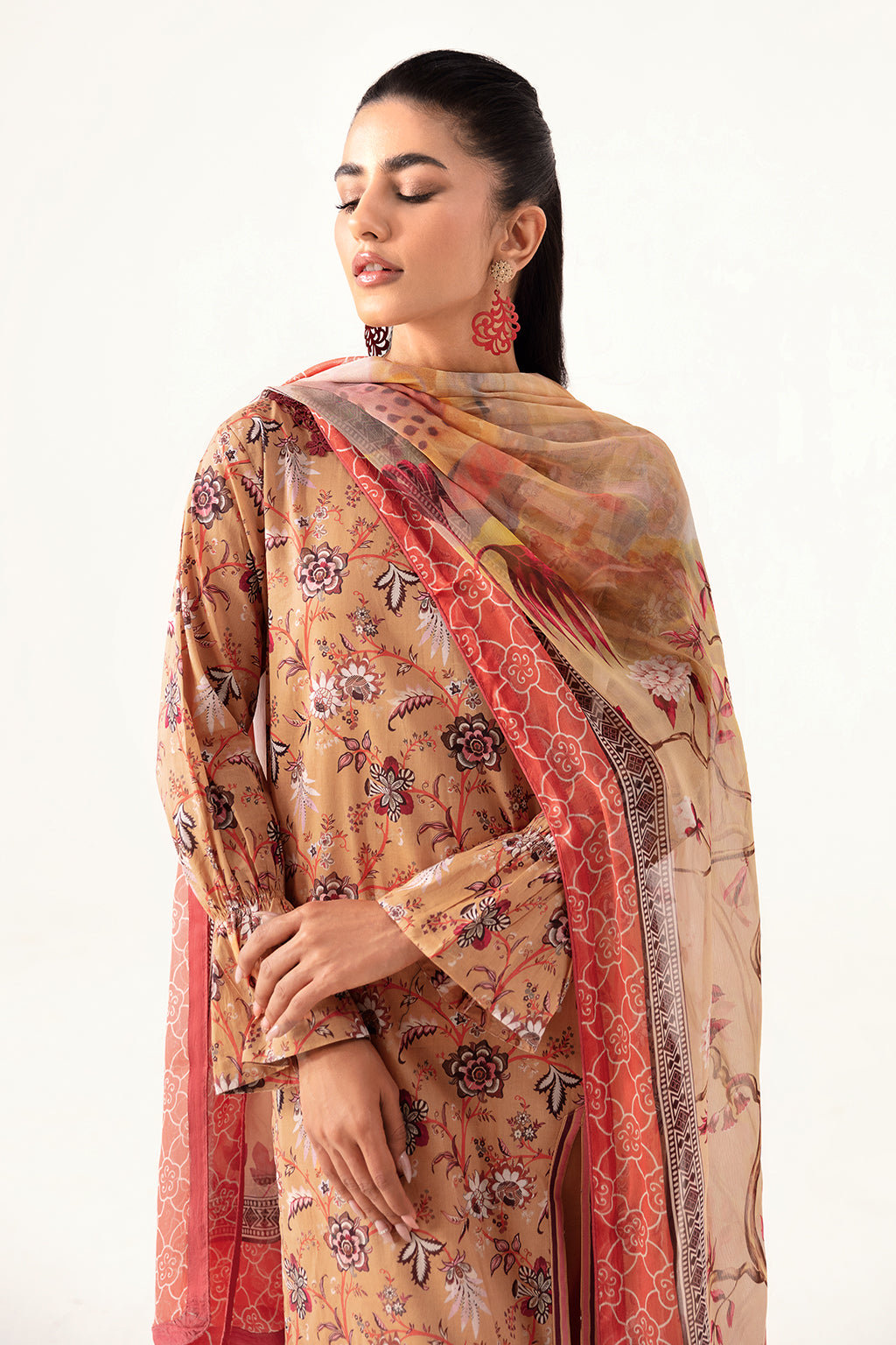 Ramsha | Pinted Lawn | RP-112