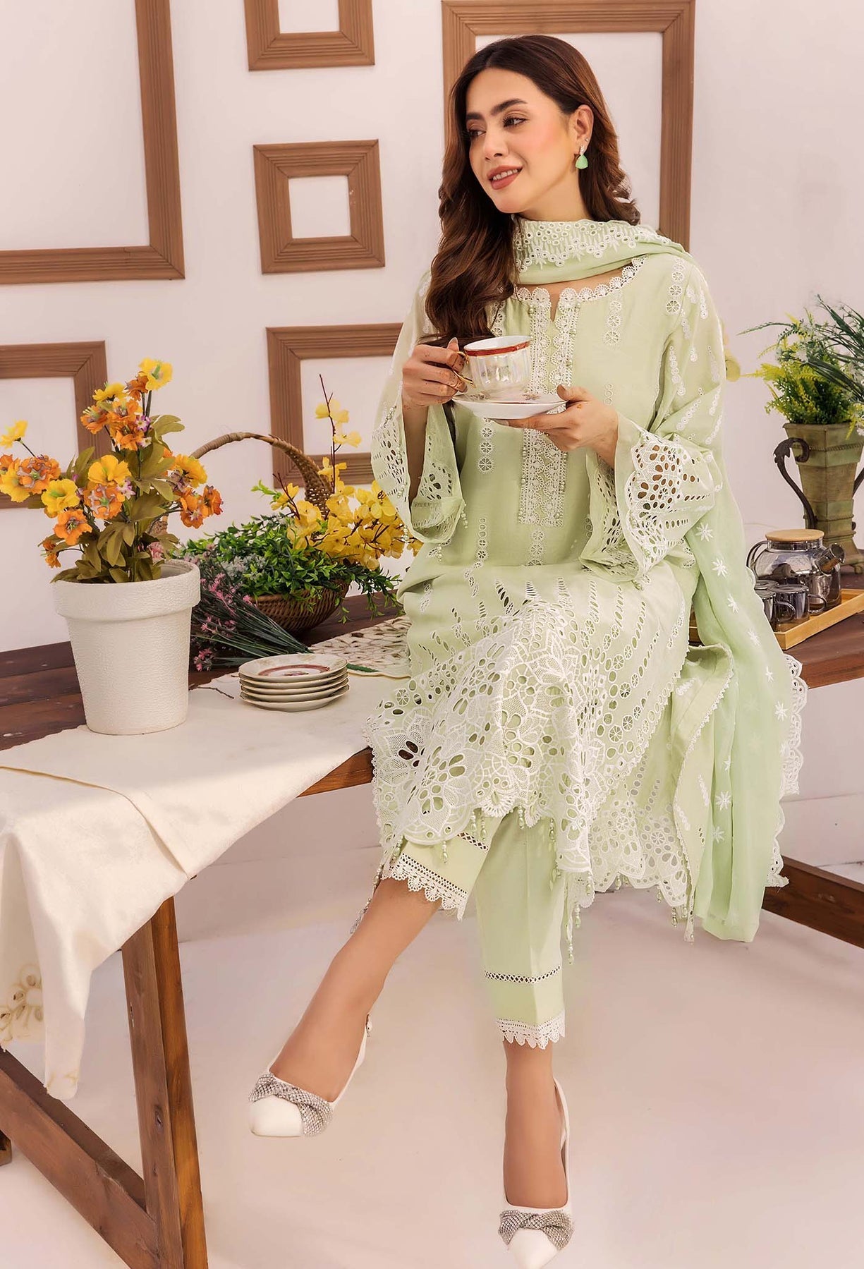 Adans Libas | Stella Chikankari 25 | 1021