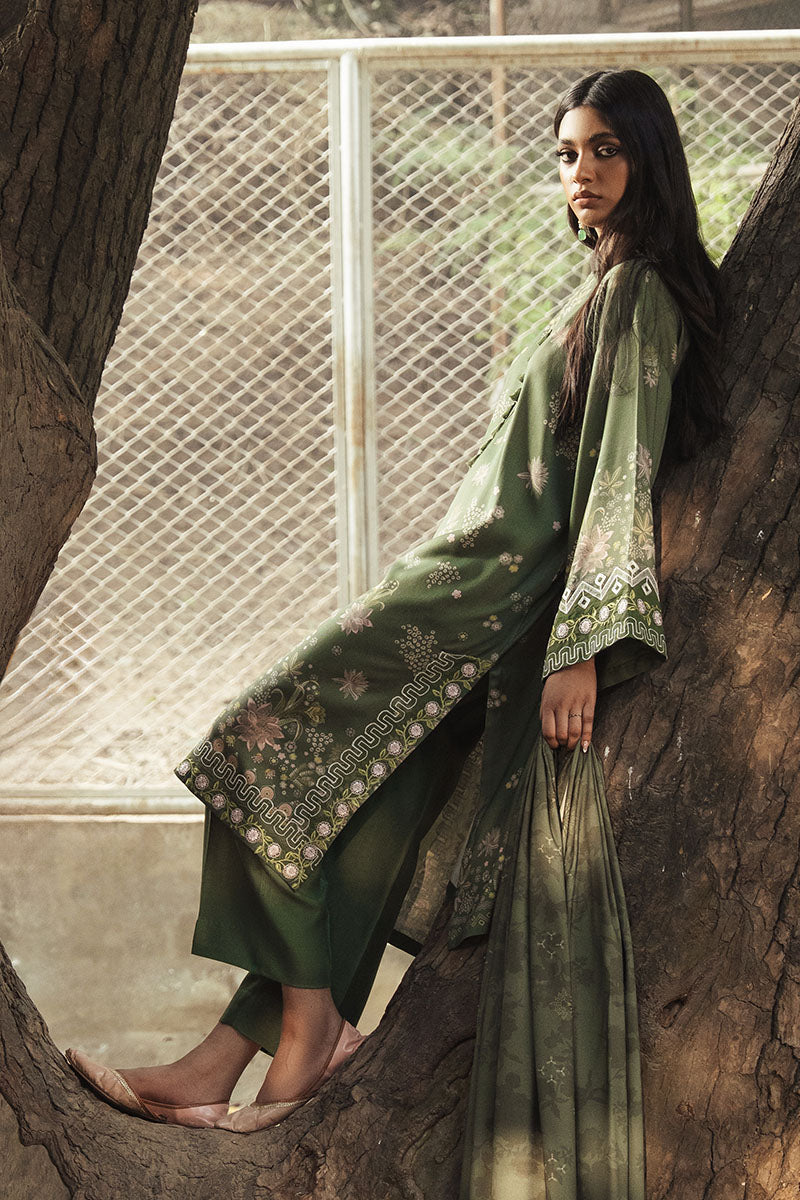 Cross Stitch | Khaddar Linen 25 | WHISPERING PETALS