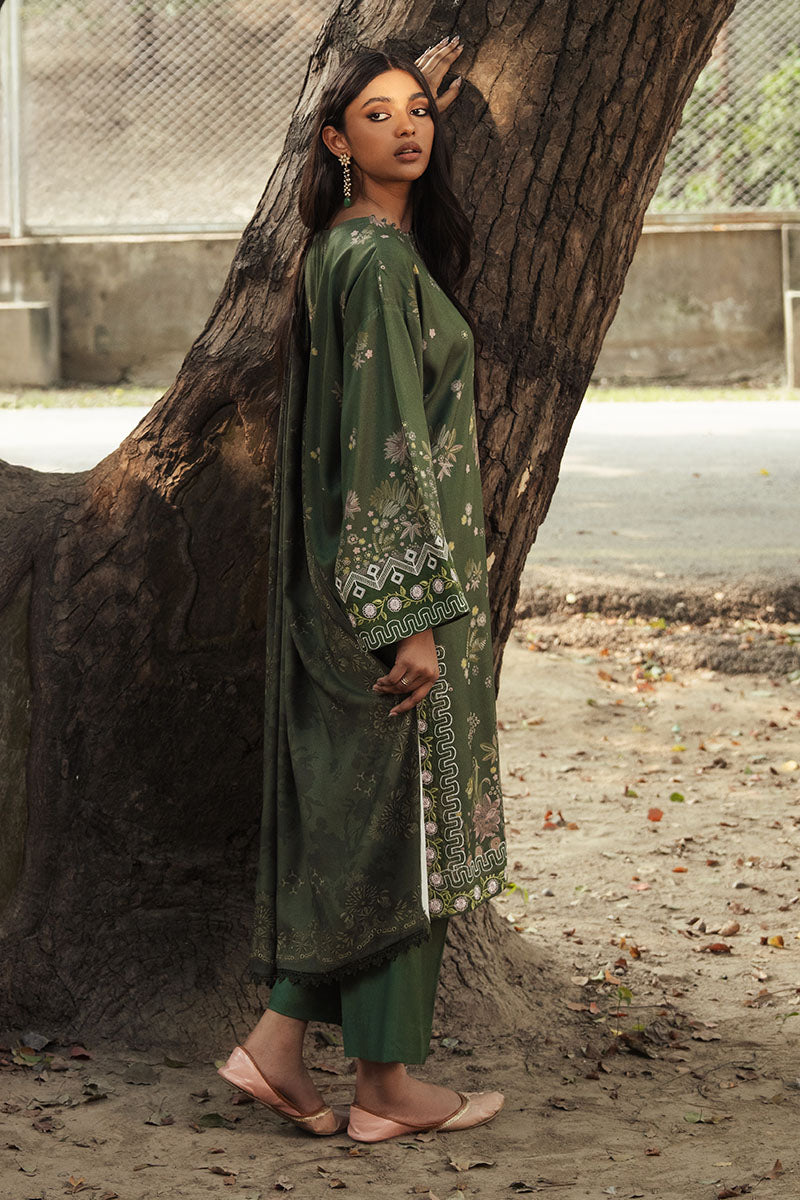 Cross Stitch | Khaddar Linen 25 | WHISPERING PETALS