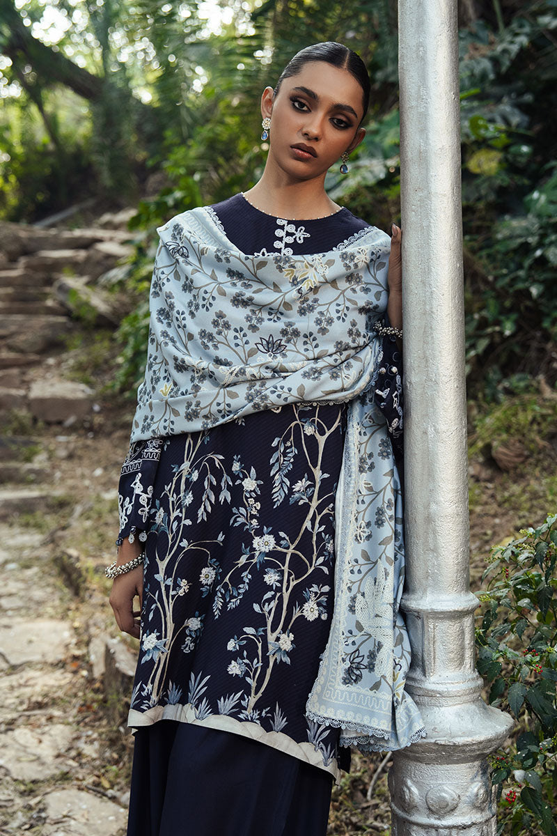 Cross Stitch | Khaddar Linen 25 | OCEAN BREEZE