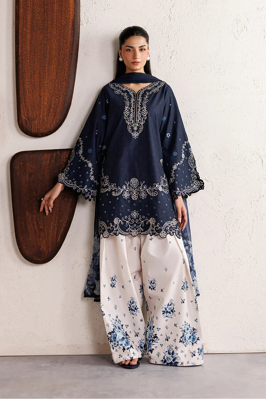 Iznik | Festive Lawn '26 | IBE-02 Embroidered Lawn