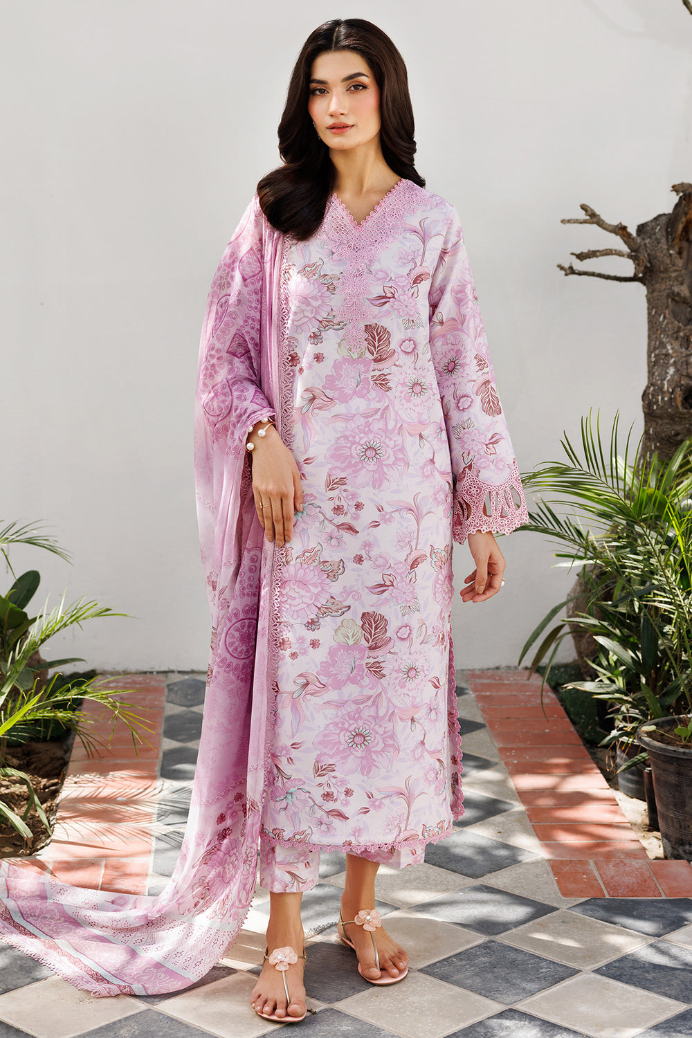 Farasha | Printed Essentials | Pearl Blush