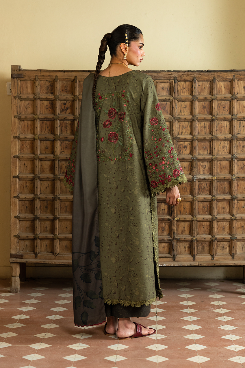 Iznik | Pre-Fall '26 | IPF-27 Embroidered Printed Viscose Linen