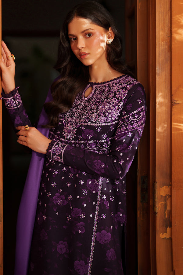 Farasha | Meline Premium Viscose 25 | Plum Powder