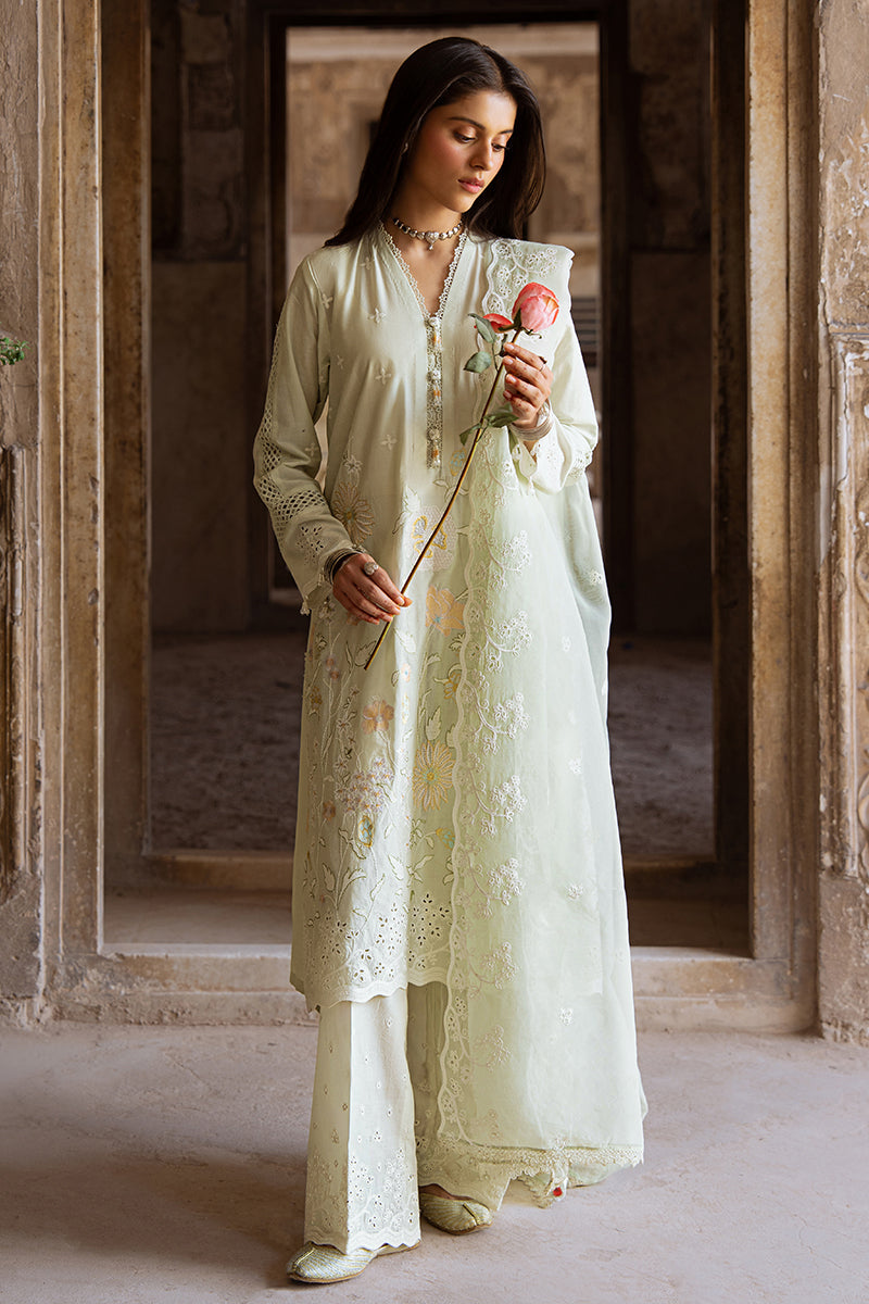 Cross Stitch | Eid Lawn Edit 25 | AQUA SERENITY