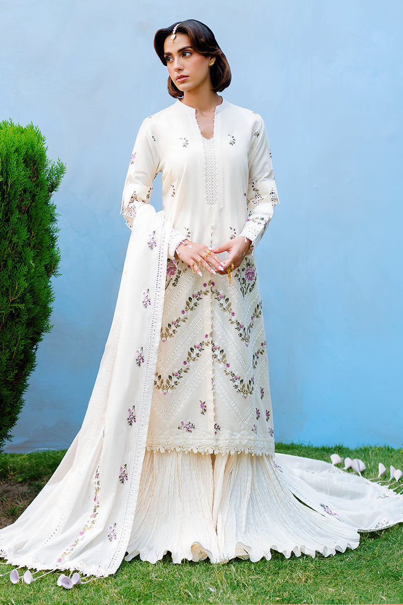 Cross Stitch | Eid Lawn Edit 25 | PETAL PARADISE