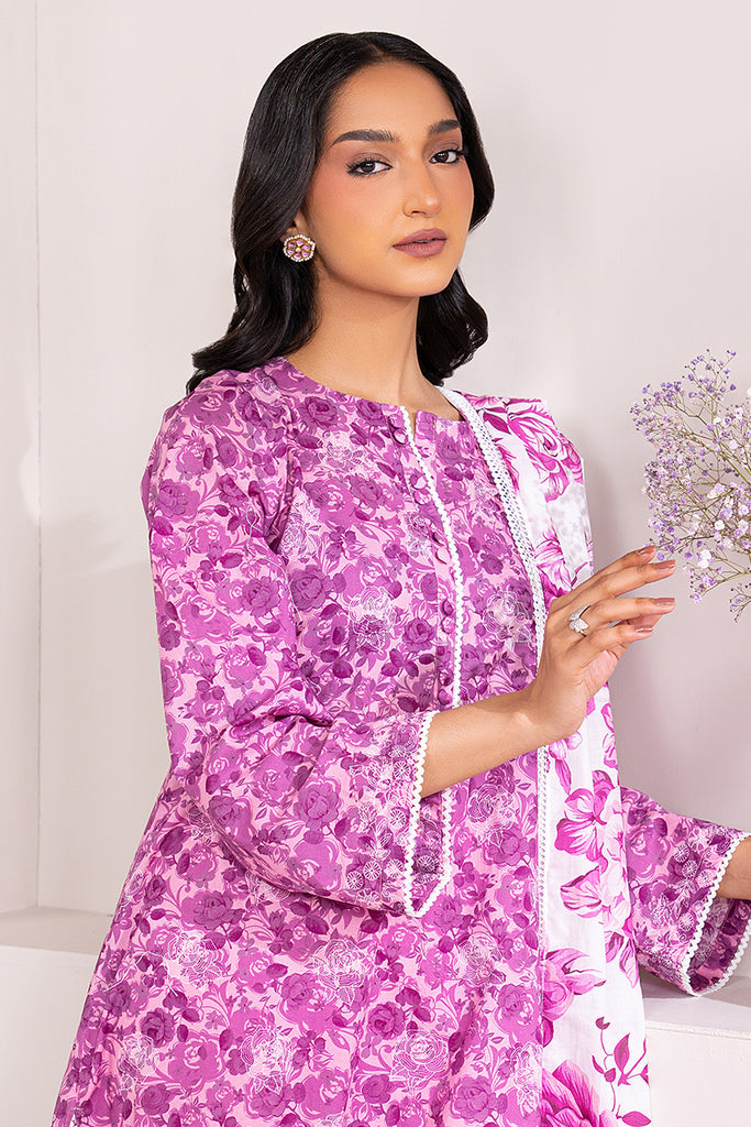 Cross Stitch | Daily Wear | PINK WAVE