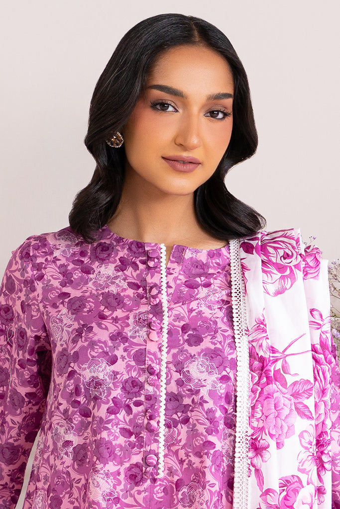 Cross Stitch | Daily Wear | PINK WAVE