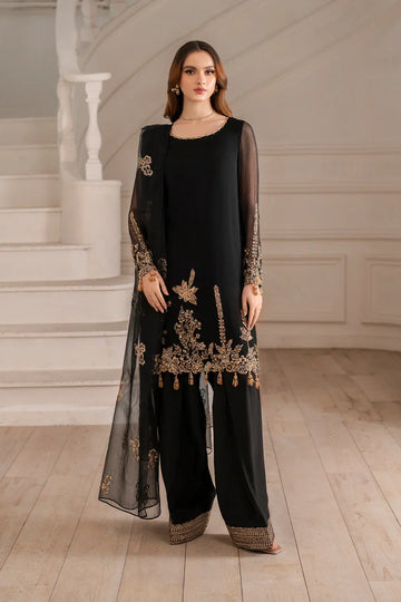 Iznik | Luxury Formals | UE-417 Embroidered Chiffon