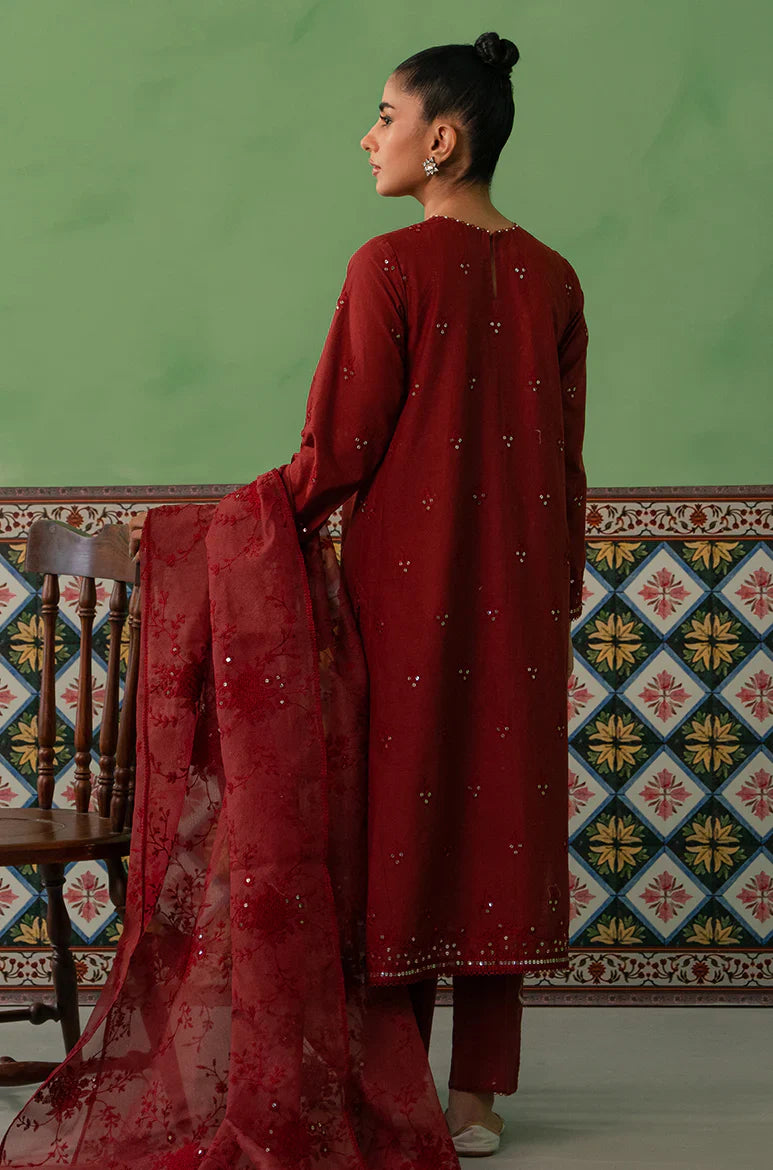 Cross Stitch | Mahiri Embroidered Collection | ROSE FLORINE
