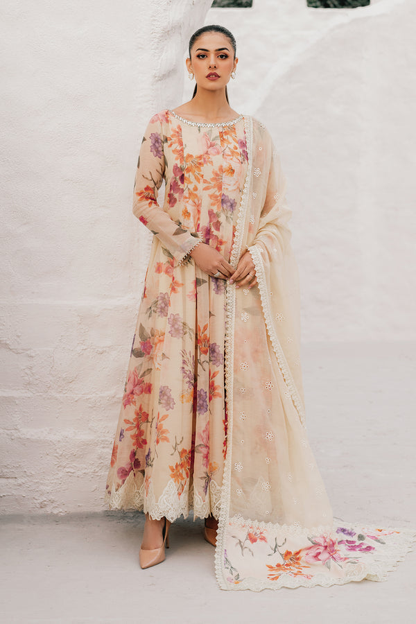 Baroque | Luxury Pret 25 | EMBROIDERED COTTON PATTI PR-1091