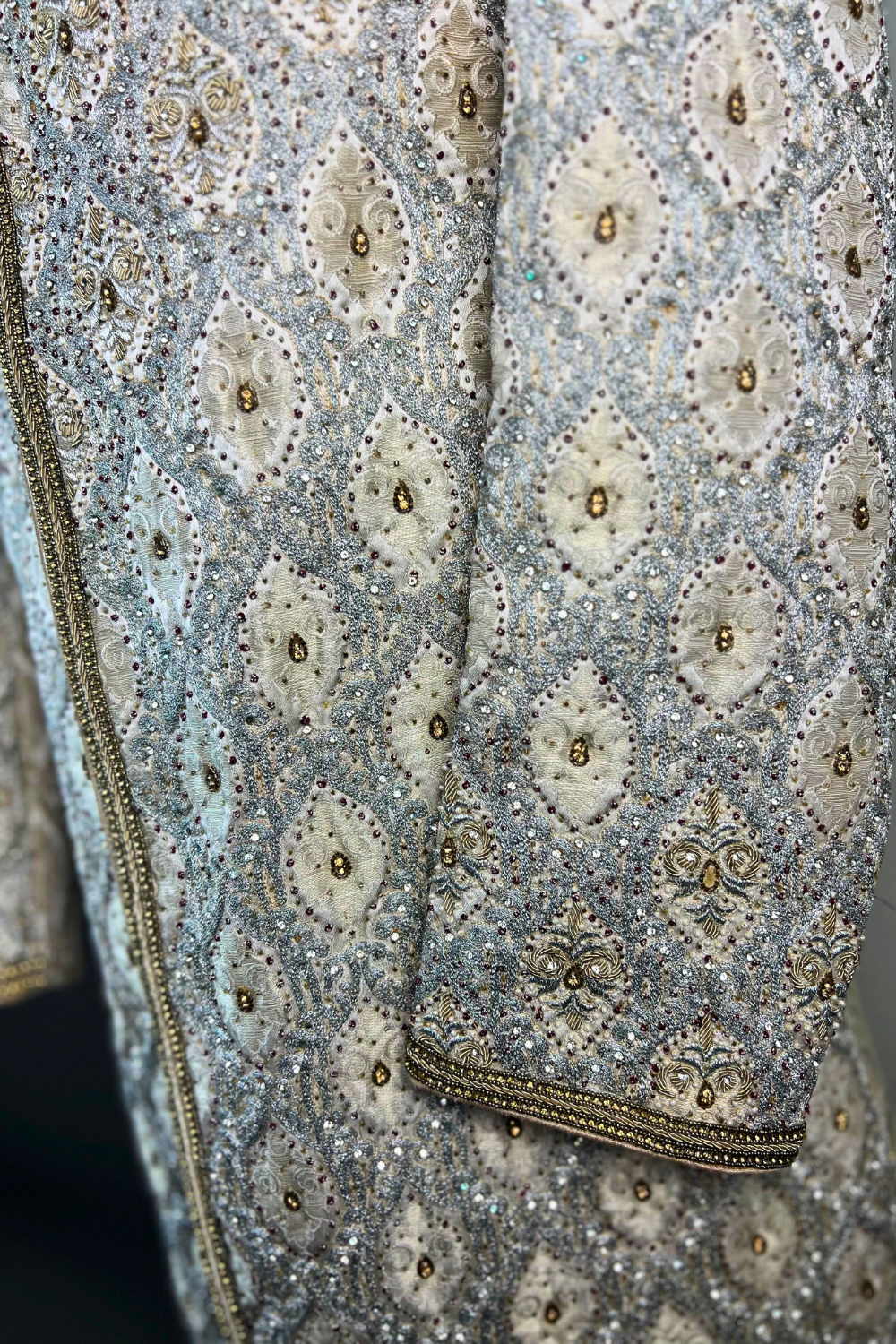 Royal Gold Embroidered Sherwani