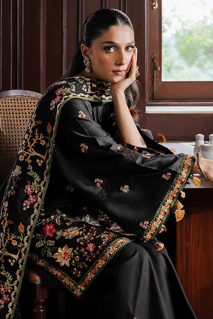 Cross Stitch | Satin De Luxe | RAVEN BLOSSOM