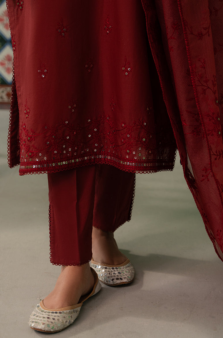 Cross Stitch | Mahiri Embroidered Lawn 24 | ROSE FLORINE