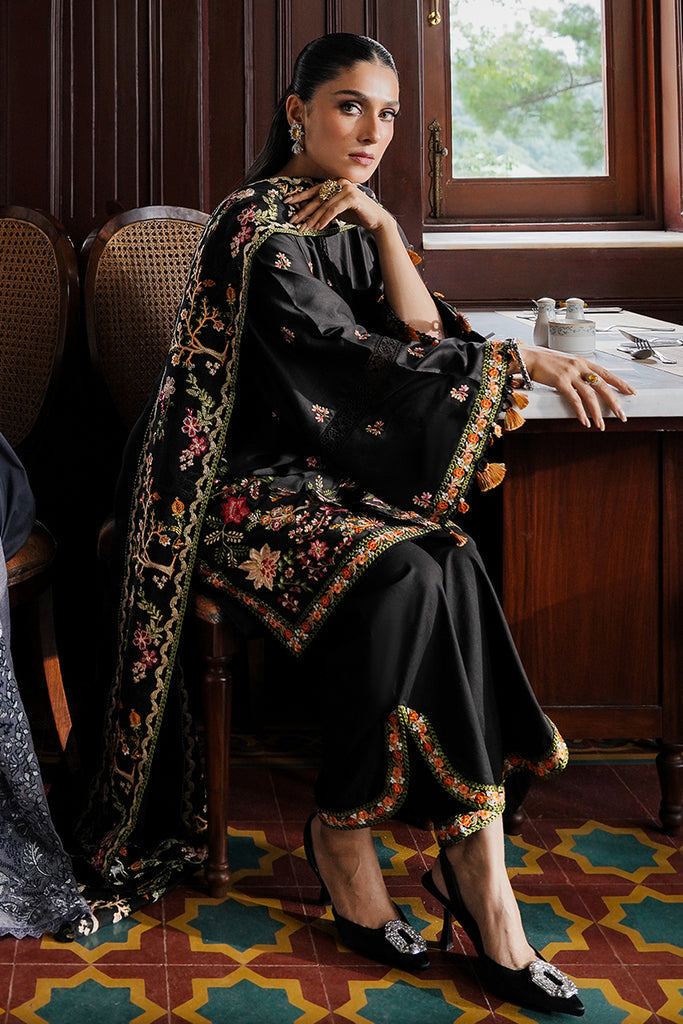 Cross Stitch | Satin De Luxe | RAVEN BLOSSOM