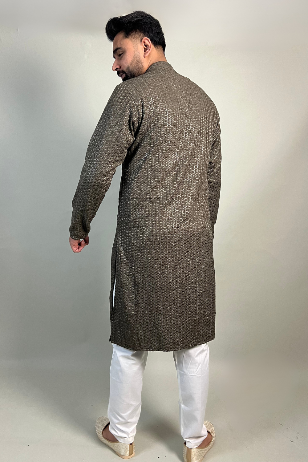 CHARCOAL CHICKEN KARI KURTA