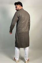 CHARCOAL CHICKEN KARI KURTA