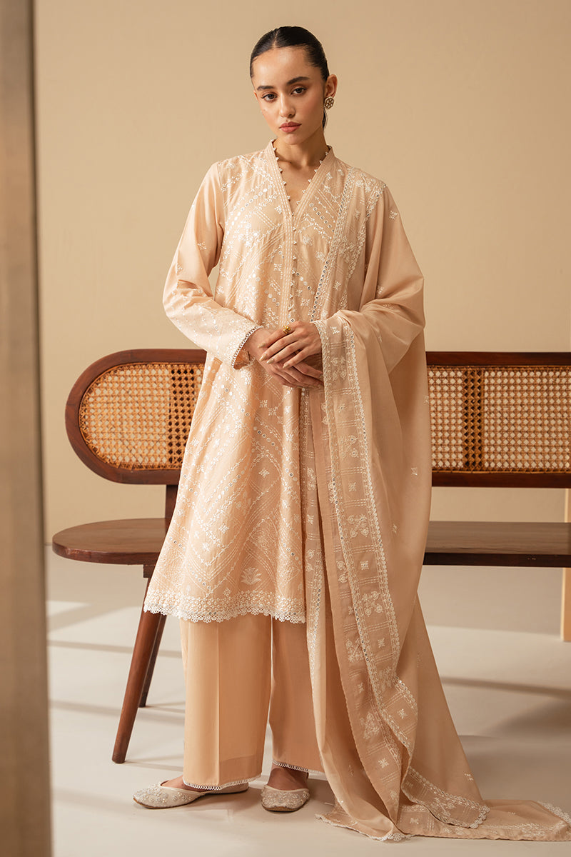 Cross Stitch | Mahiri Embroidered Lawn 24 | SILVER DUST