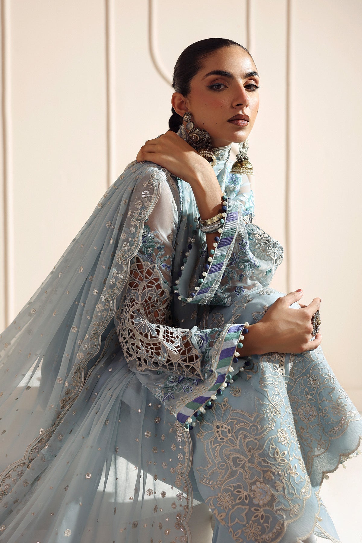 Alizeh | Aymal Luxury Bamber Chiffon | DHANAK