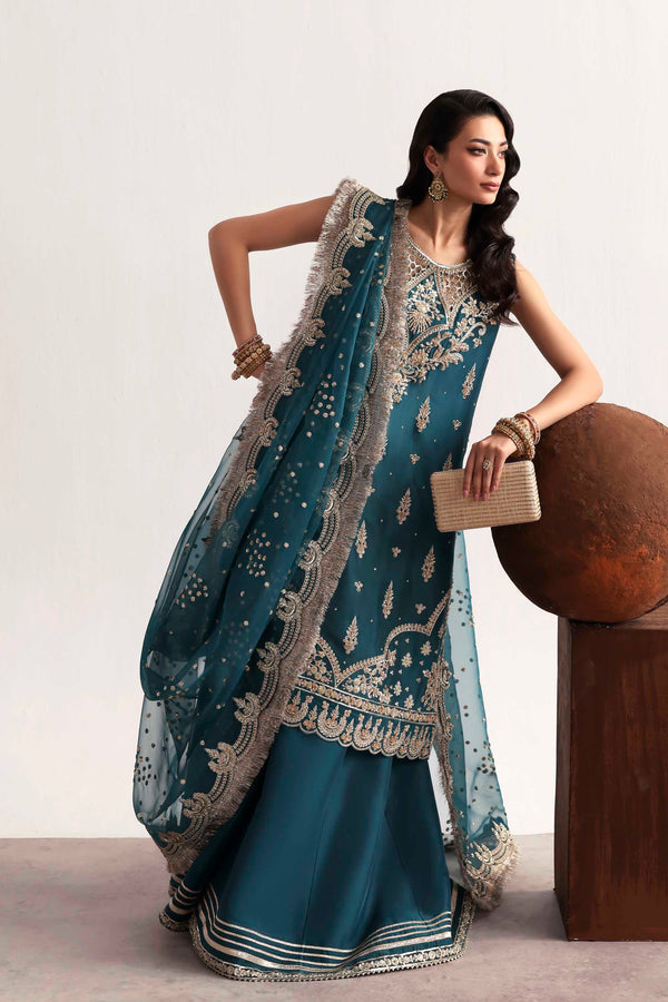 Akbar Aslam | Luxury Formals 25 | Teal