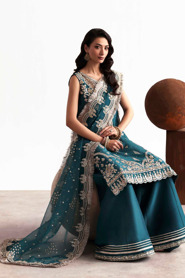 Akbar Aslam | Luxury Formals 25 | Teal