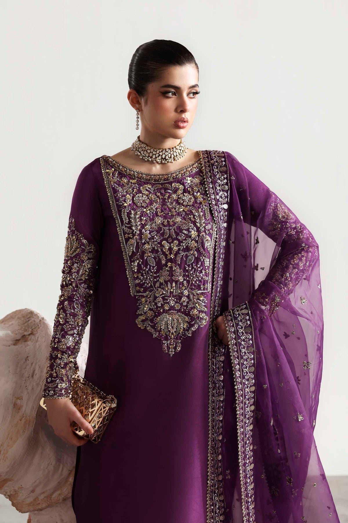Akbar Aslam | Luxury Formals 25 | Lapis