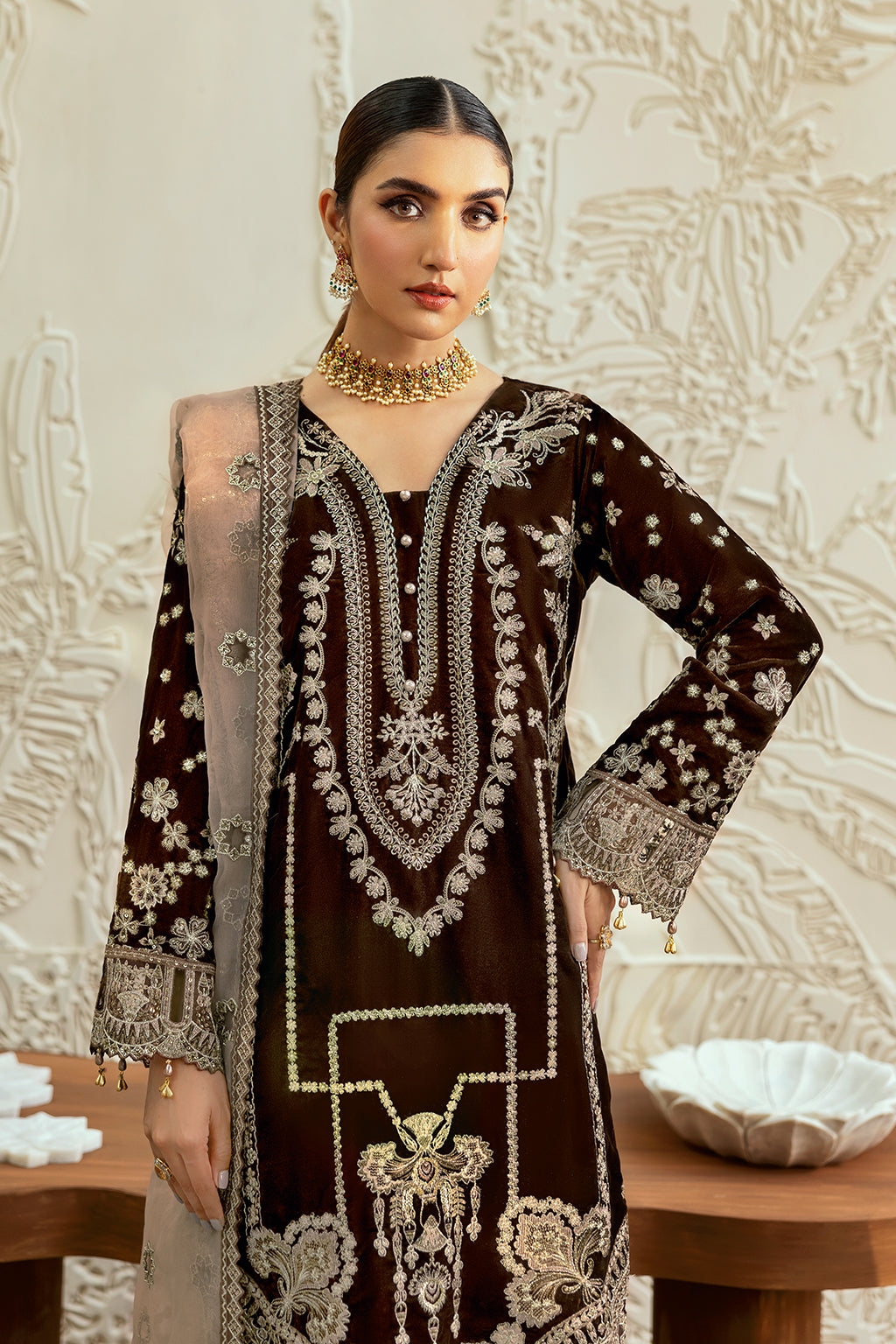 Ramsha | Velvet Collection | V-606