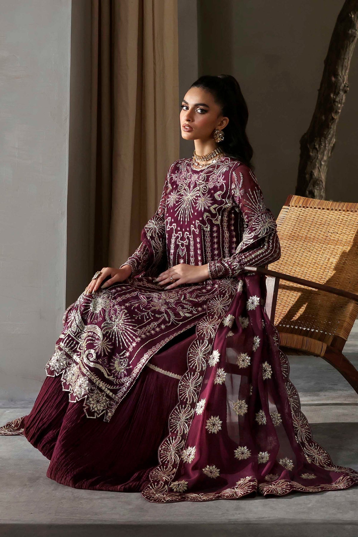Akbar Aslam | Meeras Luxury Chiffon 25 | Mahin