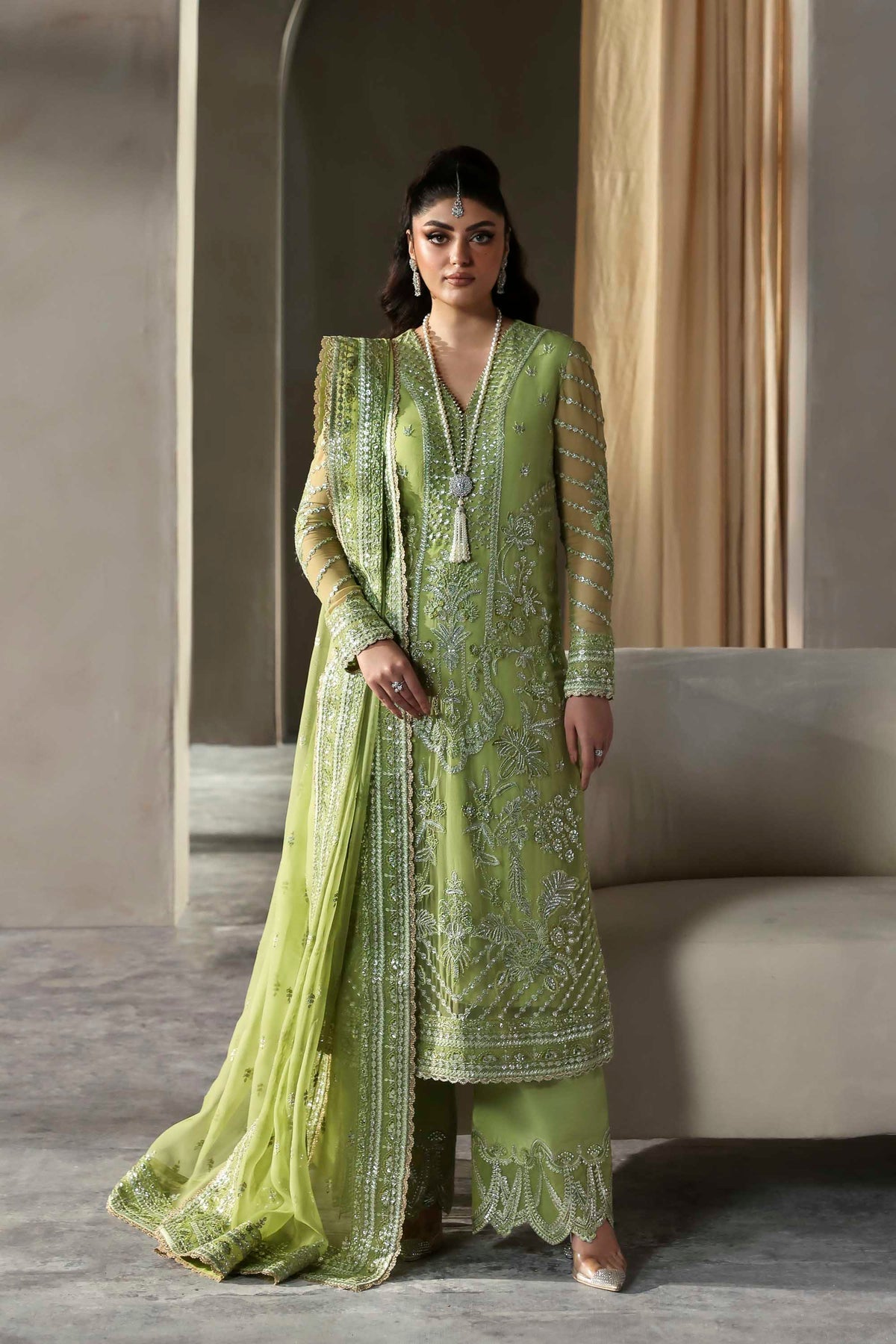 Akbar Aslam | Meeras Luxury Chiffon 25 | Verdaz
