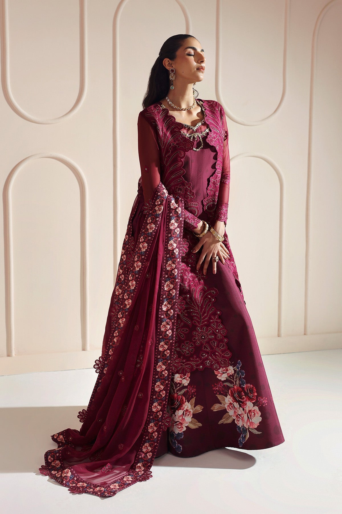 Alizeh | Aymal Luxury Bamber Chiffon | JUGNU