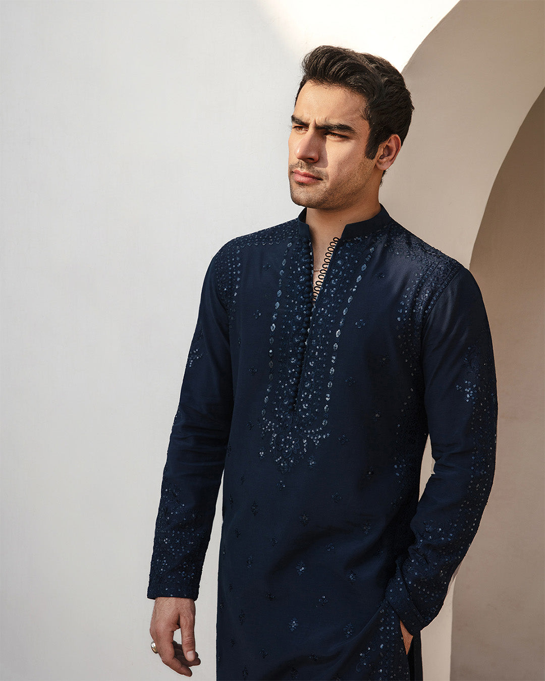 Pakistani Menswear | Faiza Saqlain | Amoz