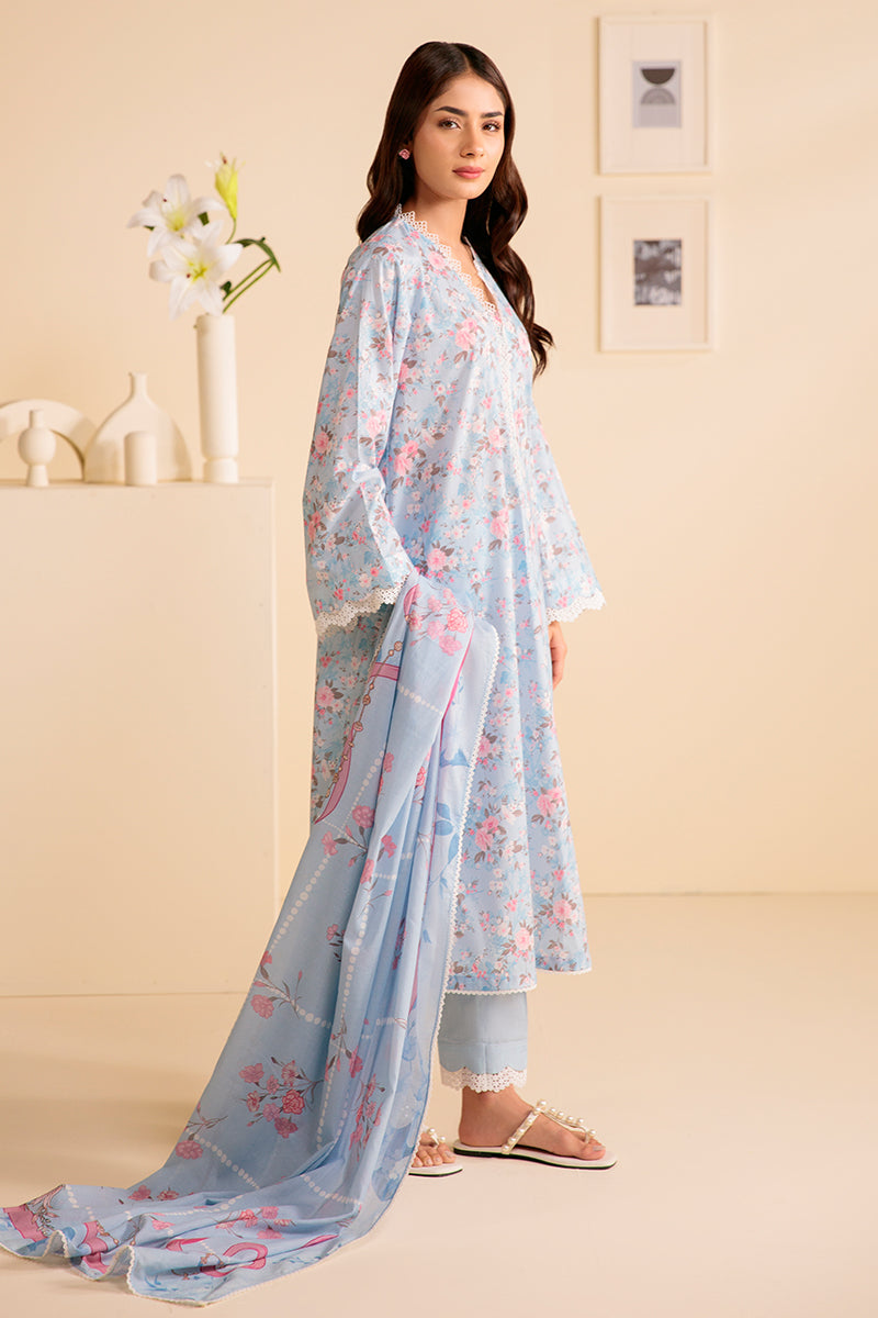 Cross Stitch | Daily Wear | MYSTIQUE BLUE