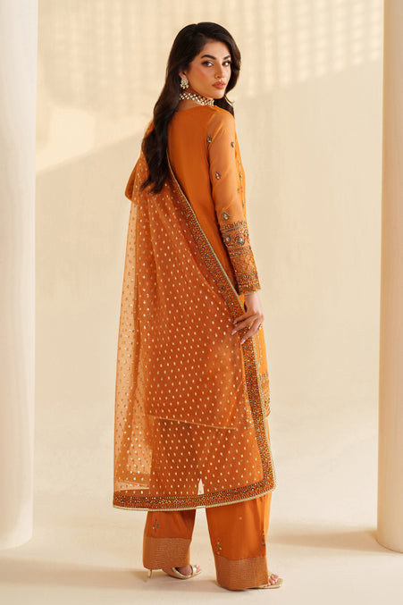 Naqshi | Feemora Organza Raw Silk | Yameen