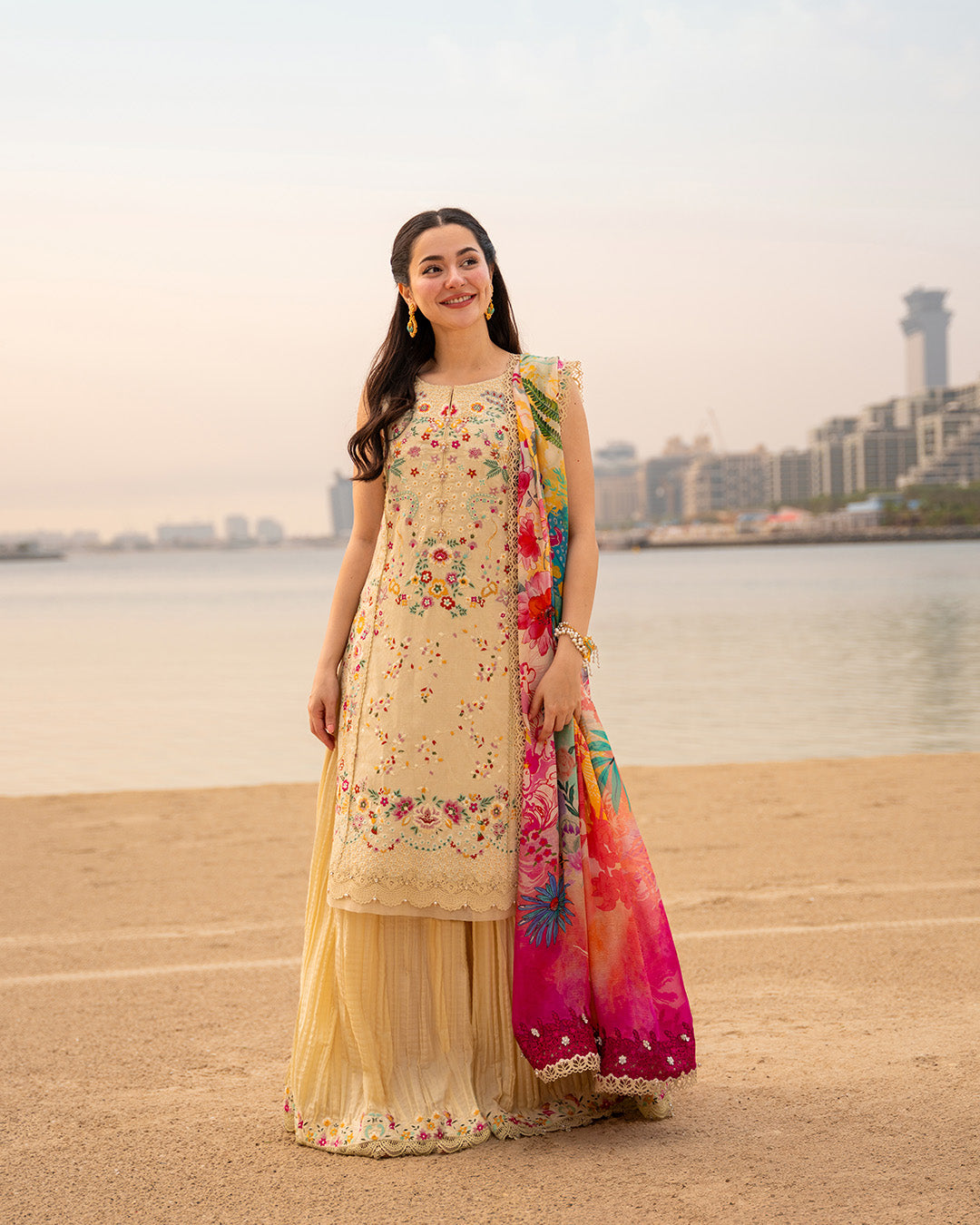 Faiza Saqlain | Aya Luxury Lawn | Merjem