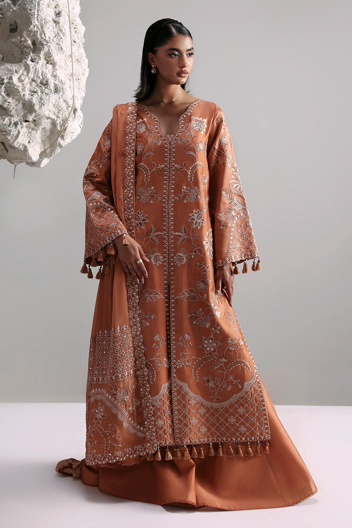 Afrozeh | Slate Ready to Wear | Anastaria