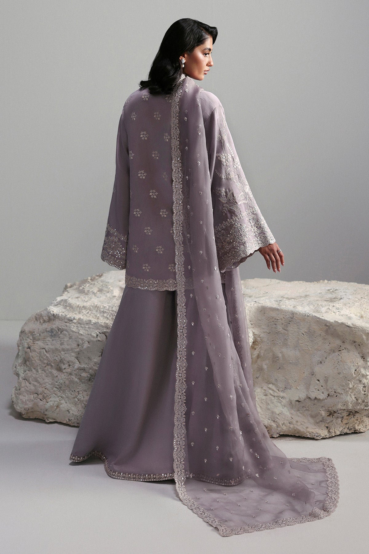 Afrozeh | Slate Ready to Wear | Cressida