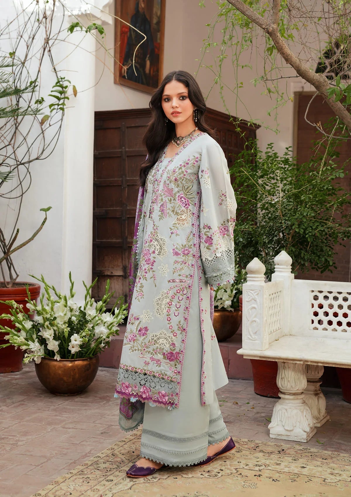 Kahf Premium | Ek Fasana Luxury Lawn 26 | KLB-6B BANAFSHA