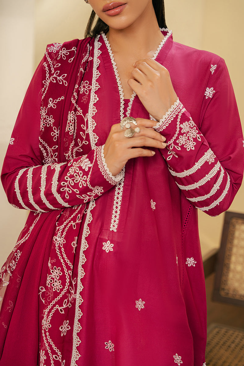Cross Stitch | Embroidered Lawn Mahiri 24 | ROSE IMPRESSION